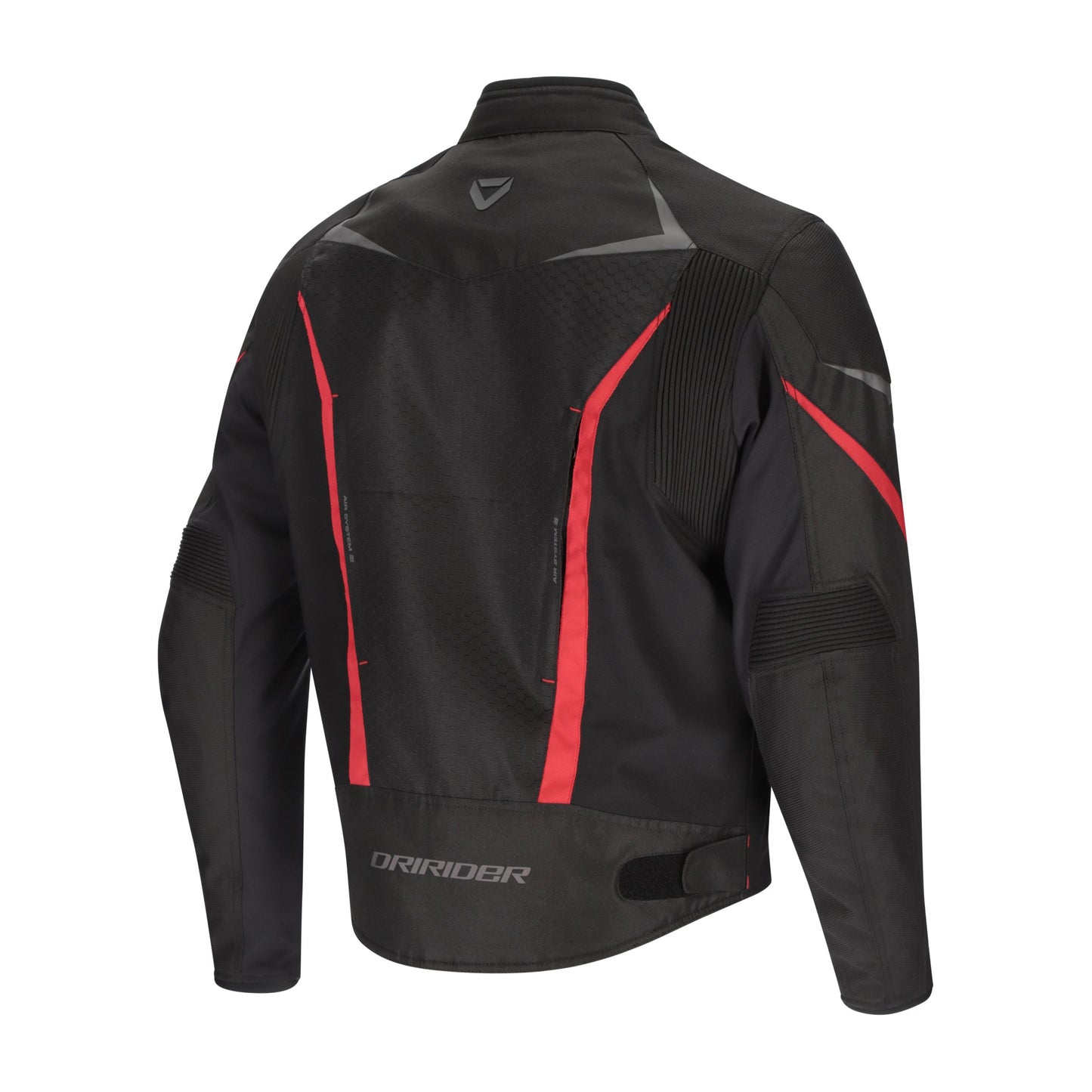 DRIRIDER ORIGIN 2 JACKET - BLACK/RED
