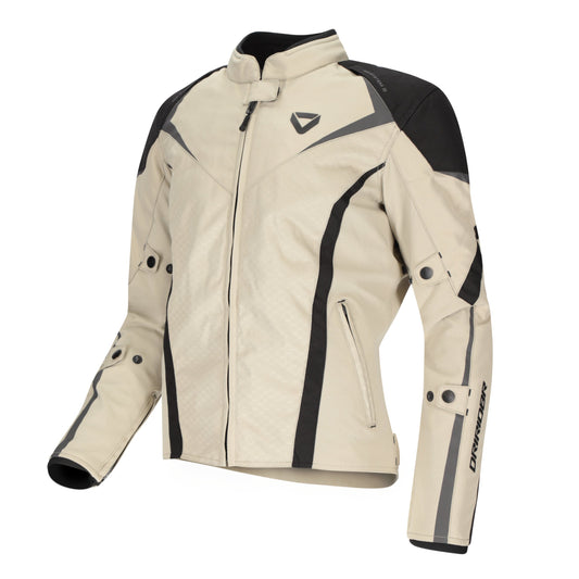 DRIRIDER ORIGIN 2 LADIES JACKET - SAND/BLACK