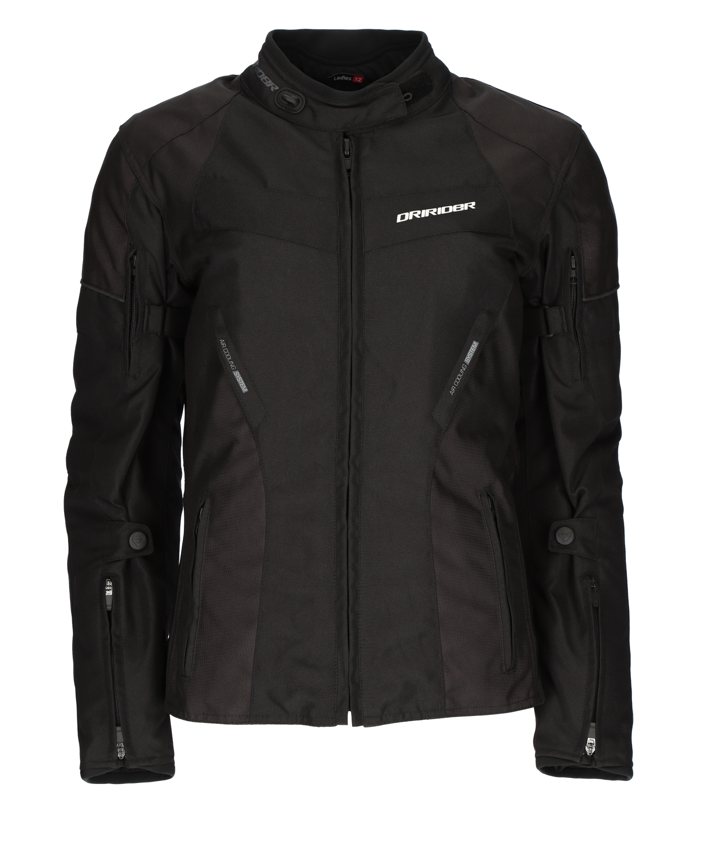 DRIRIDER VIVID 3 LADIES JACKET - BLACK/WHITE
