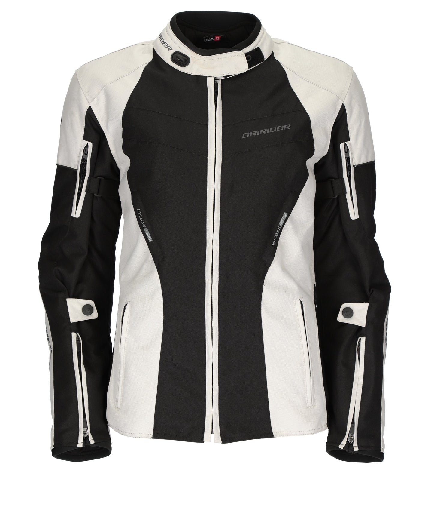 DRIRIDER VIVID 3 LADIES JACKET - PEARL BLACK
