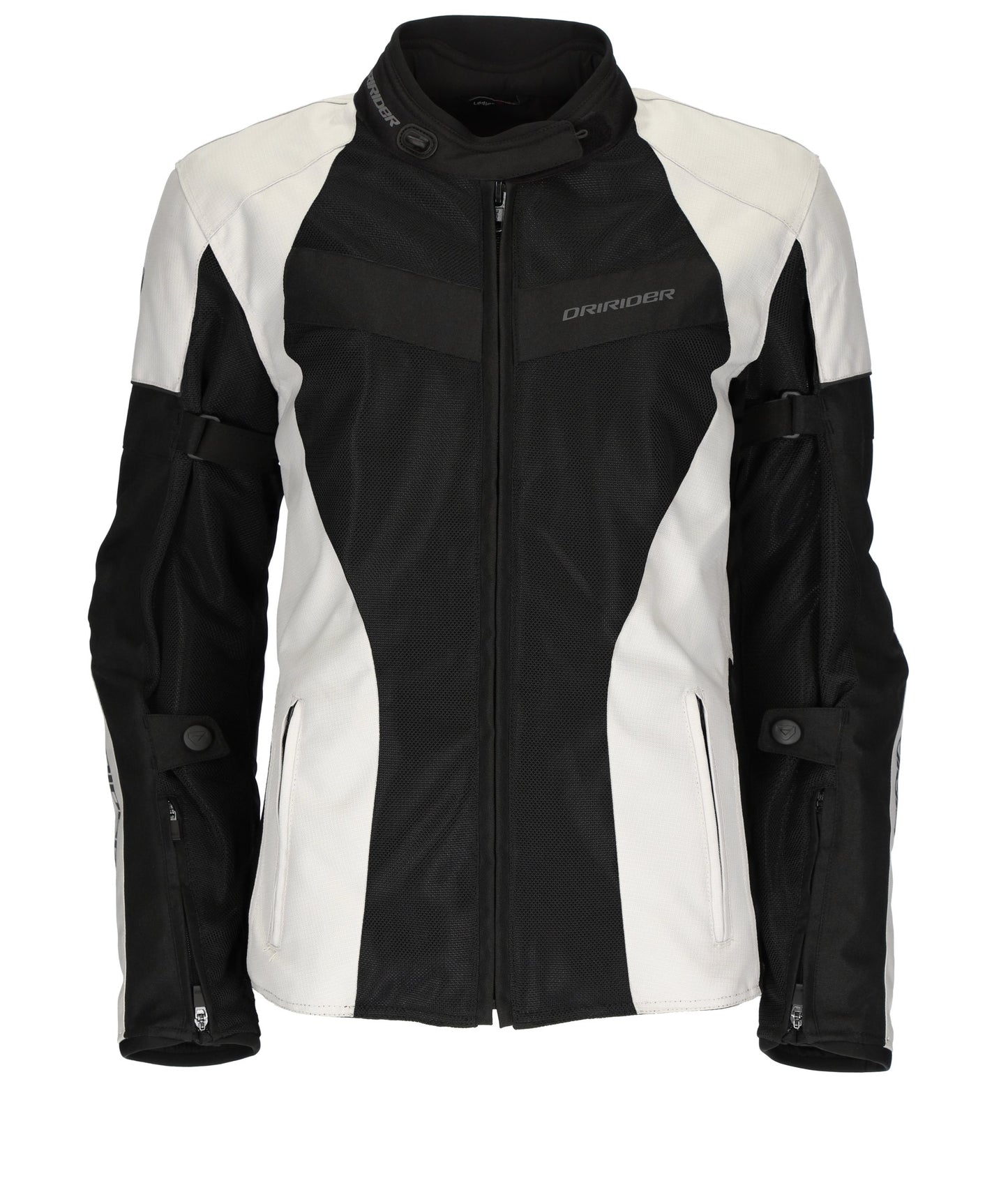 DRIRIDER VIVID 3 AIR LADIES JACKET - BLACK/WHITE