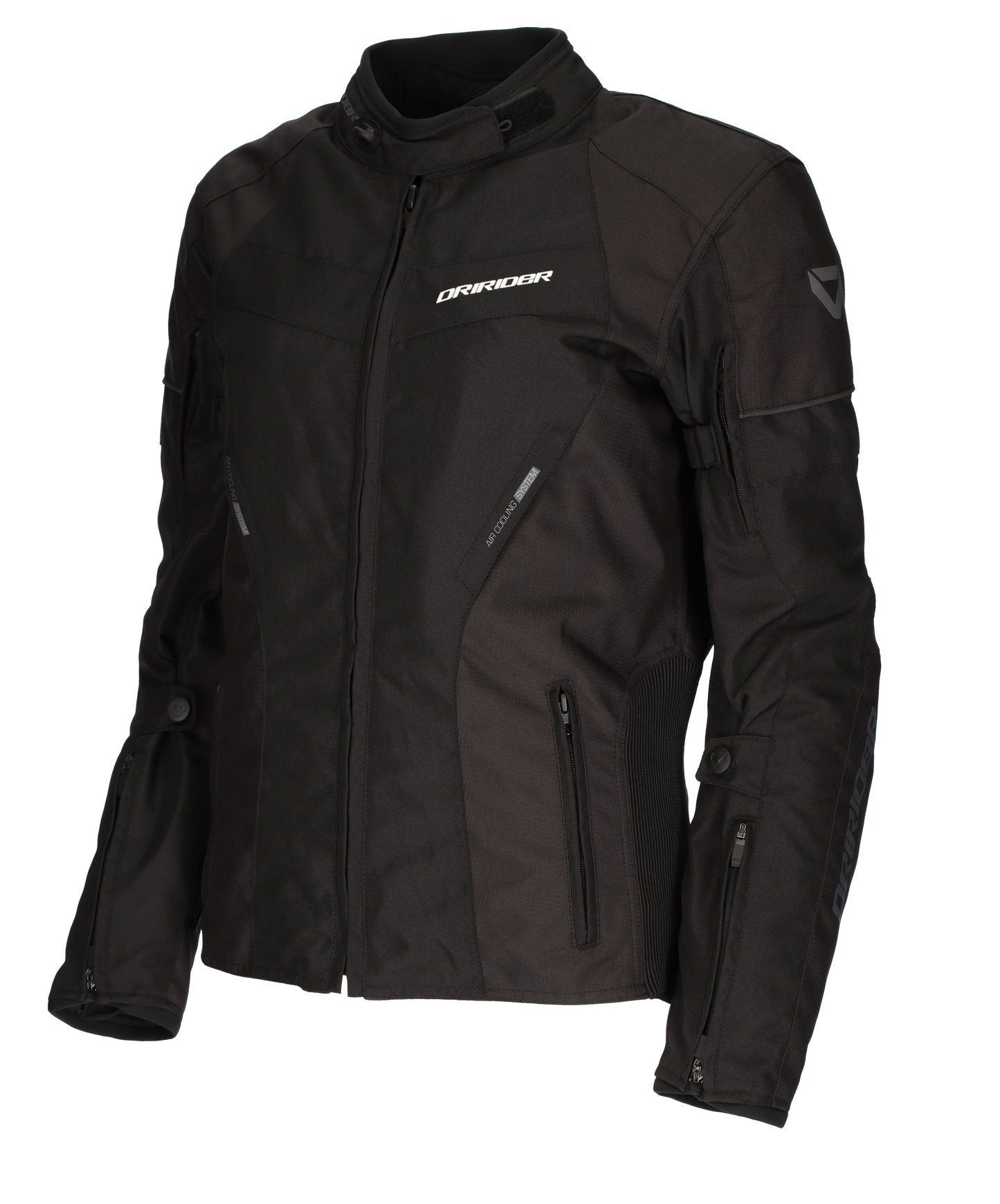 DRIRIDER VIVID 3 LADIES JACKET - BLACK/WHITE