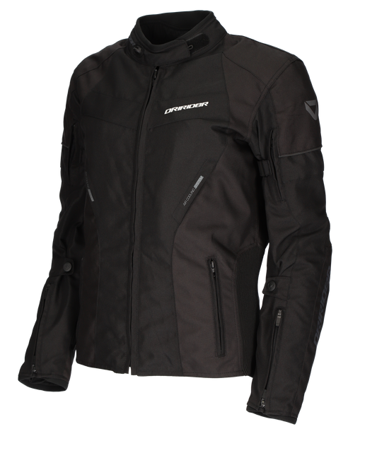 DRIRIDER VIVID 3 LADIES JACKET - BLACK/WHITE