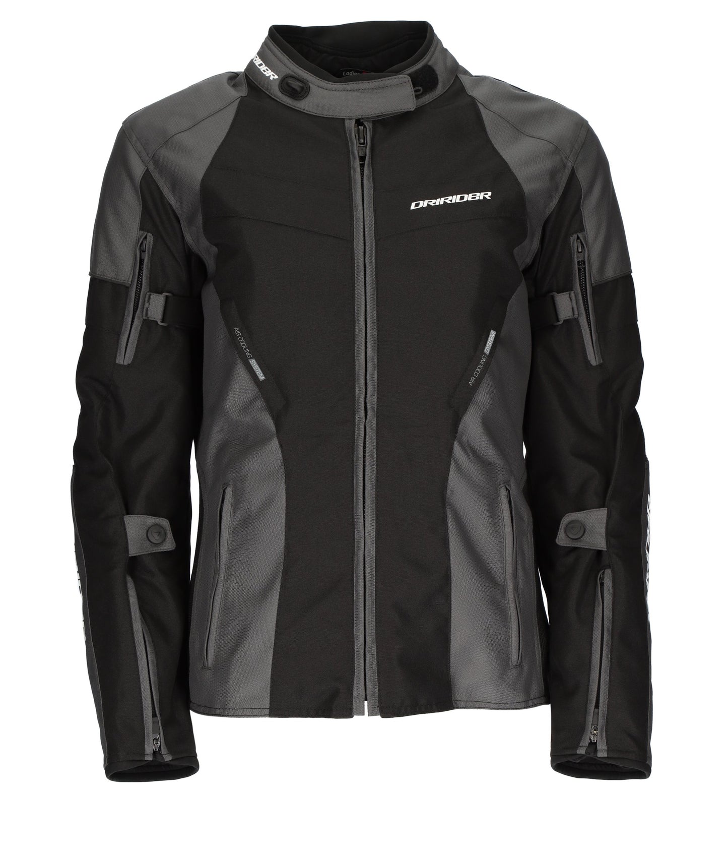 DRIRIDER VIVID 3 LADIES JACKET - GREY/BLACK