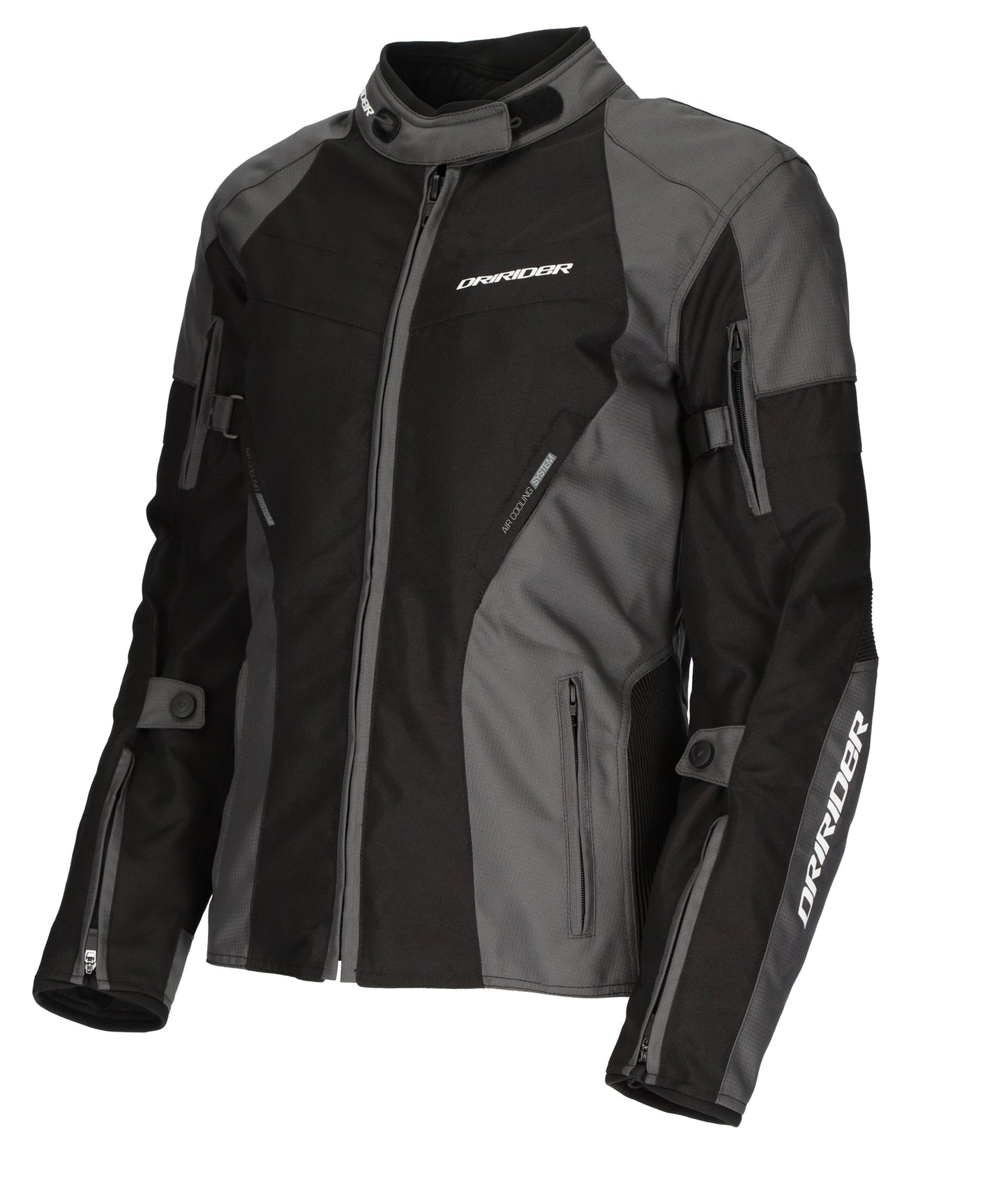 DRIRIDER VIVID 3 LADIES JACKET - GREY/BLACK