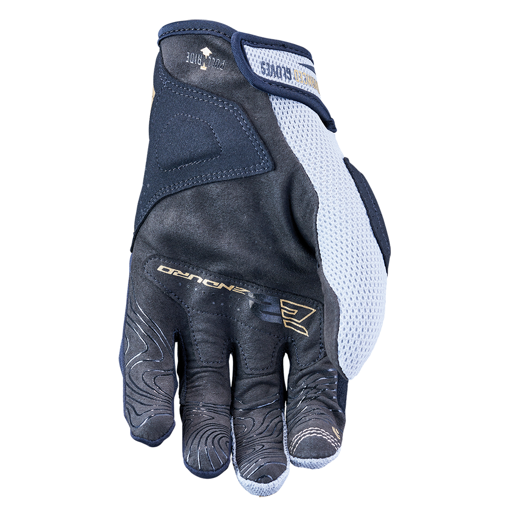 FIVE E2 ENDURO GLOVES - BLACK/GREY/GOLD