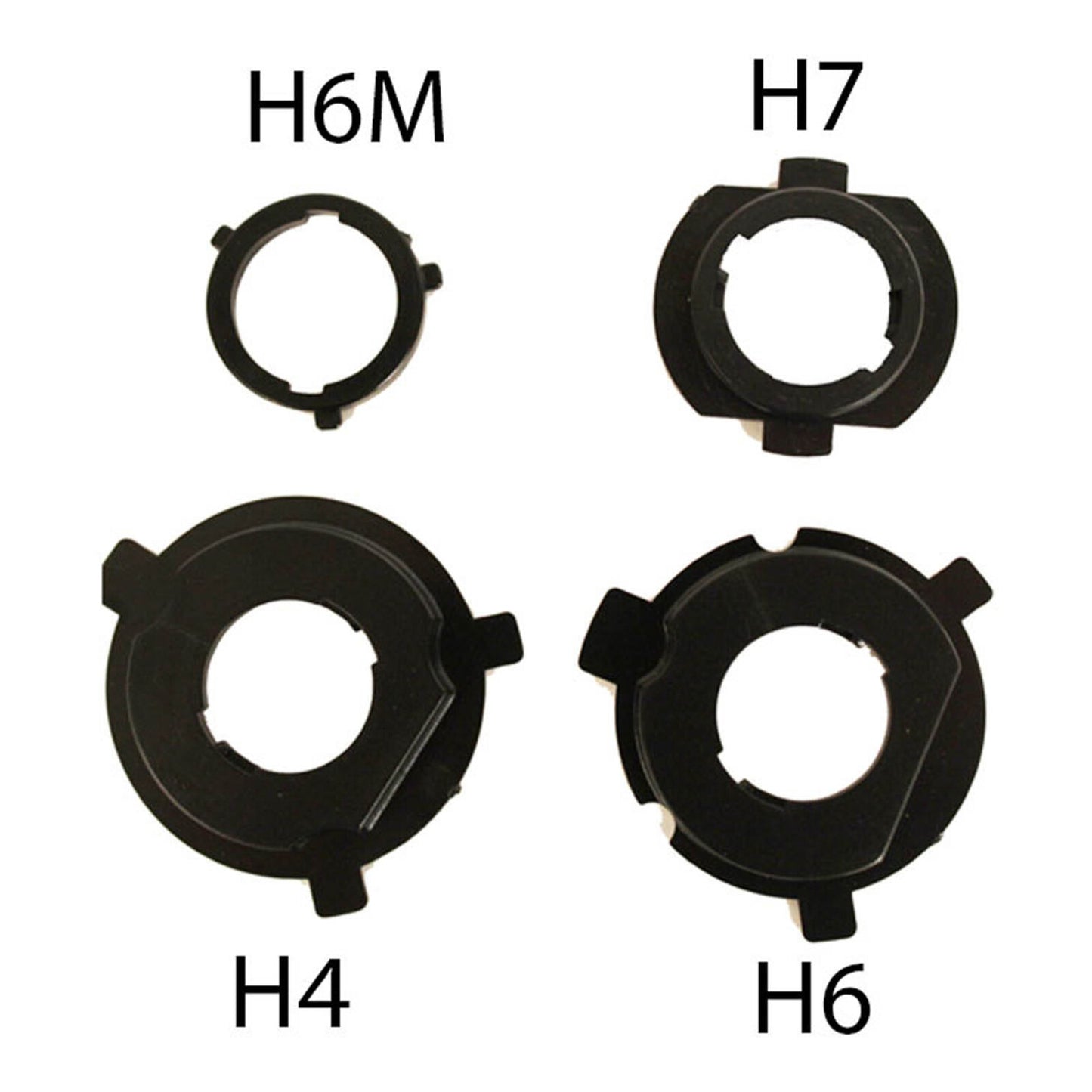Whites Bulb LED H4 Hi/Lo 4000 Lumen (with H4 / H6 / H7 Bases)