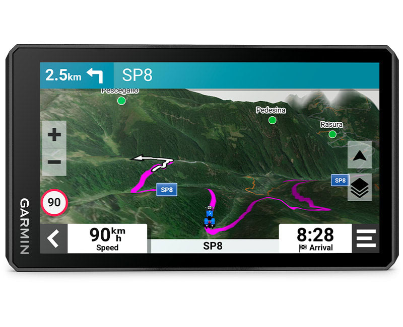 Use satellite imagery from around the world to help you navigate. Download the maps directly to your device via Wi-Fi® technology3. No annual subscription required.