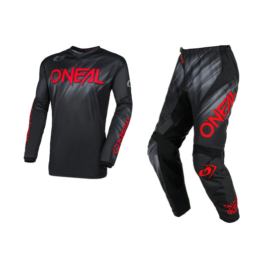 ONEAL 2024 YOUTH ELEMENT VOLTAGE GEAR SET - BLACK/RED