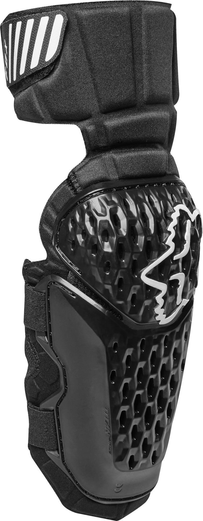 FOX TITAN RACE ELBOW GUARDS - BLACK