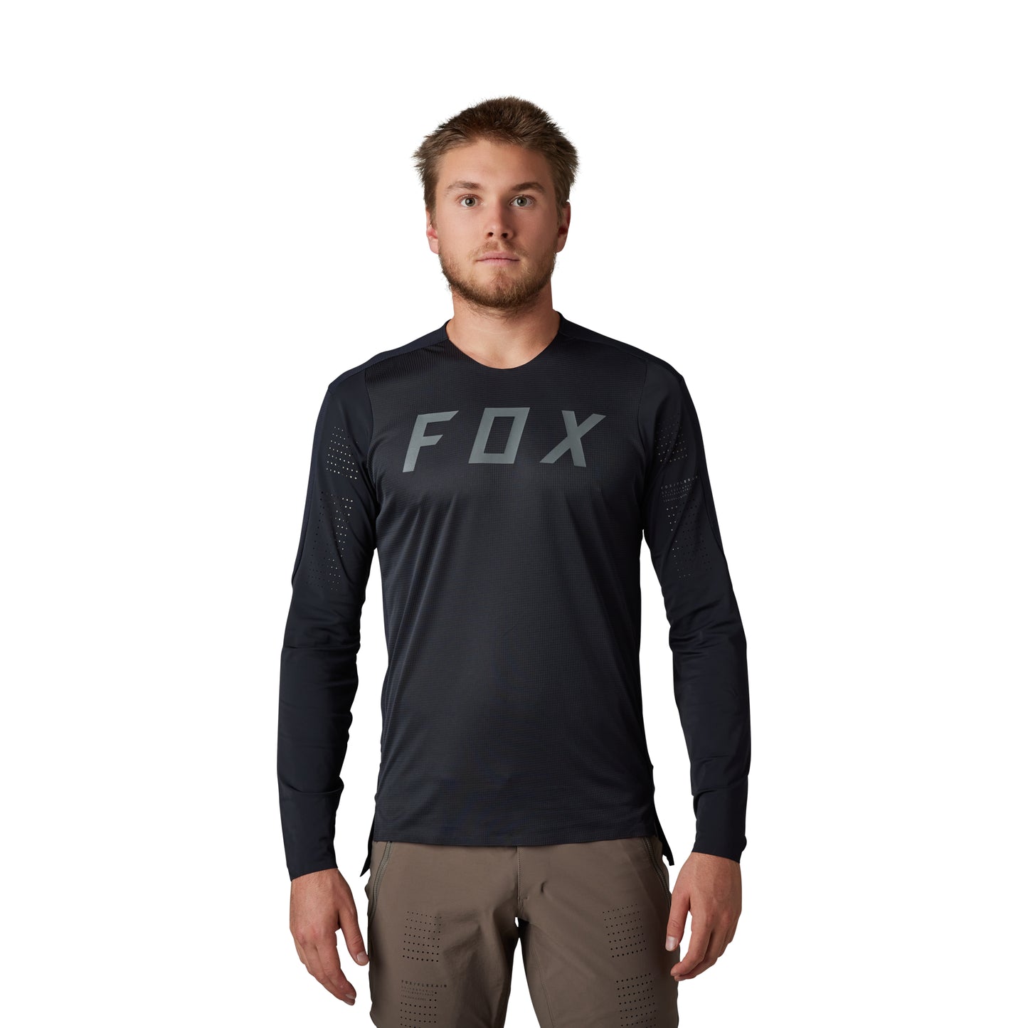 FOX FLEXAIR PRO LS JERSEY - BLACK