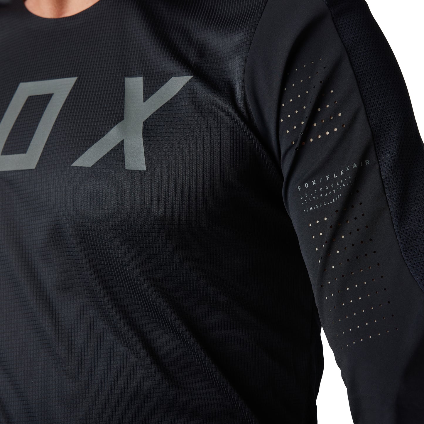 FOX FLEXAIR PRO LS JERSEY - BLACK