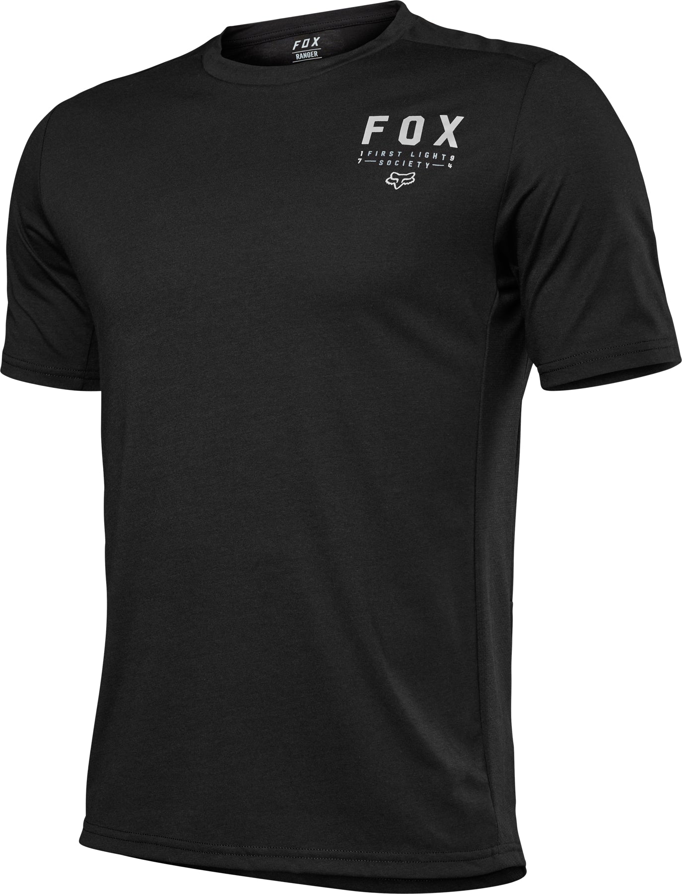 FOX RANGER CRYS DR SS JERSEY - BLACK