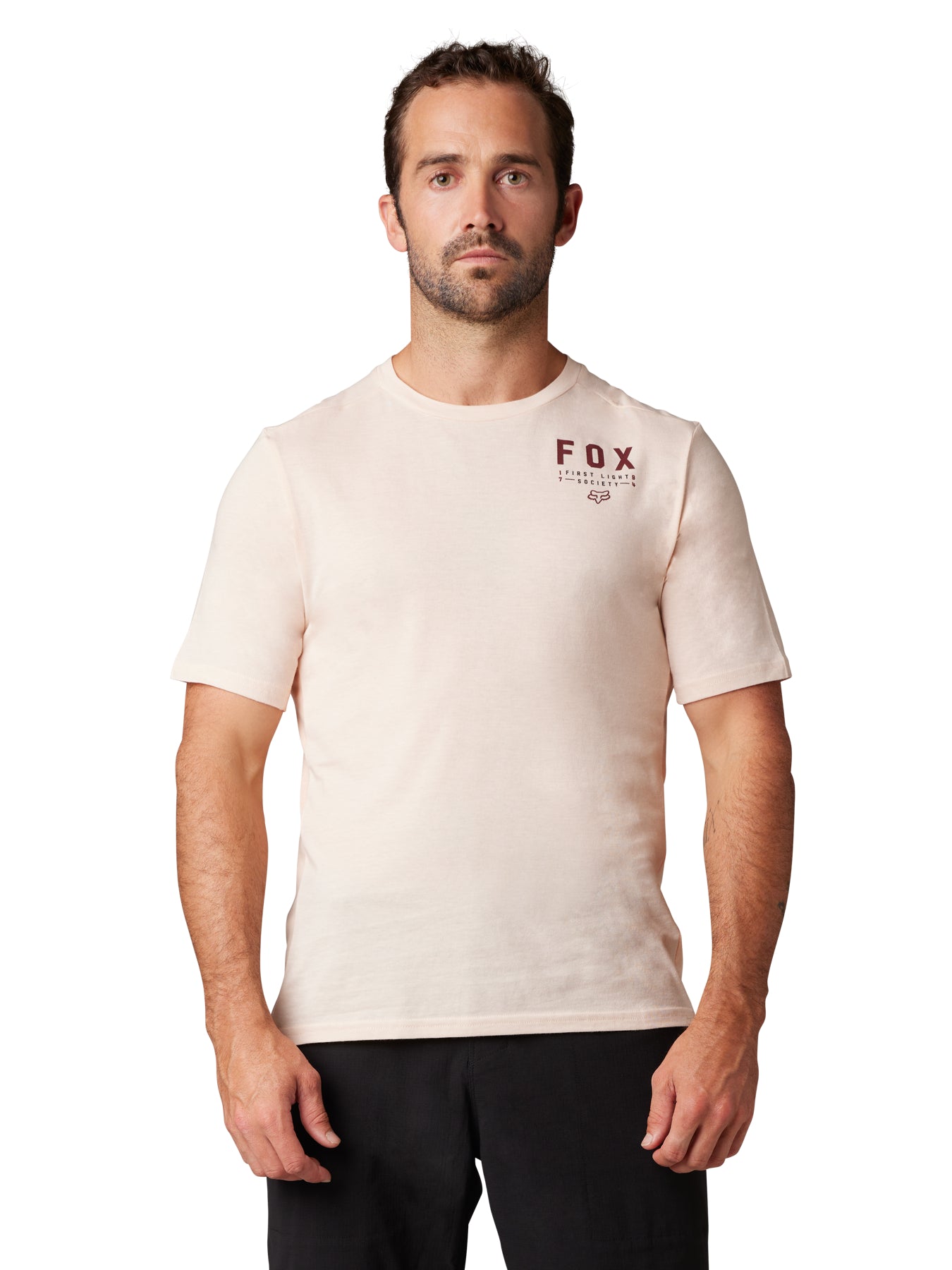 FOX RANGER CRYS DR SS JERSEY - LIGHT PINK