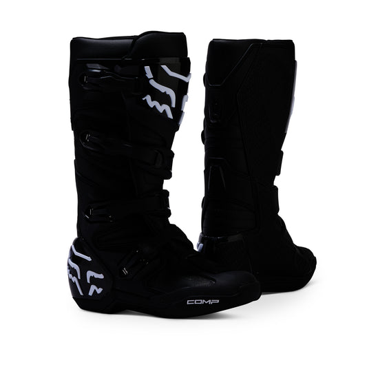 FOX YOUTH COMP BOOTS - BLACK