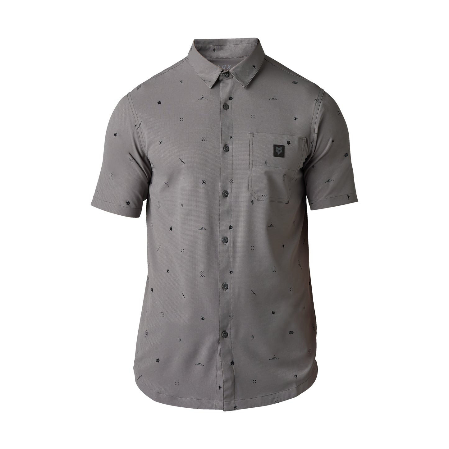 FOX RANGER WOVEN JERSEY - PEWTER