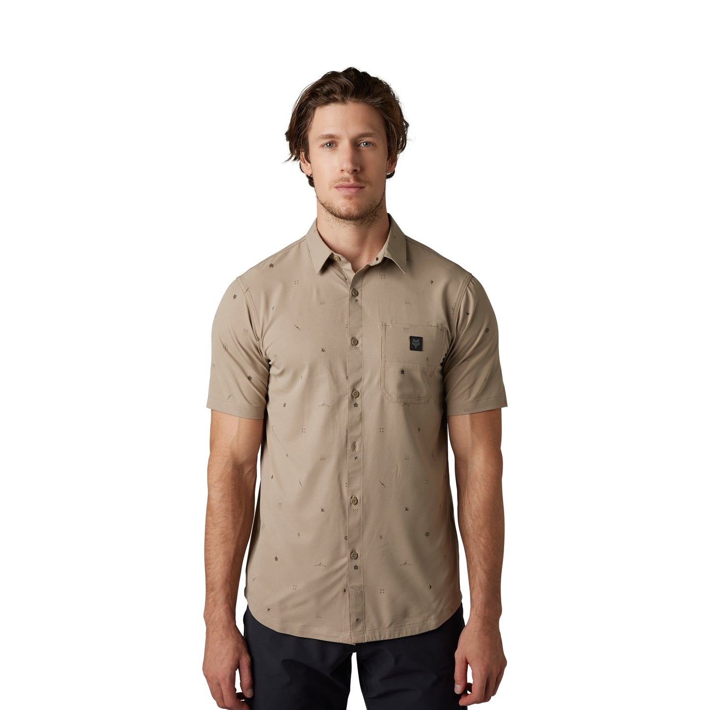 FOX RANGER WOVEN JERSEY - MOCHA