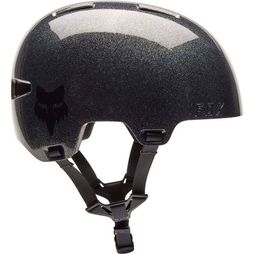 FOX FLIGHT HELMET - SILVER METAL