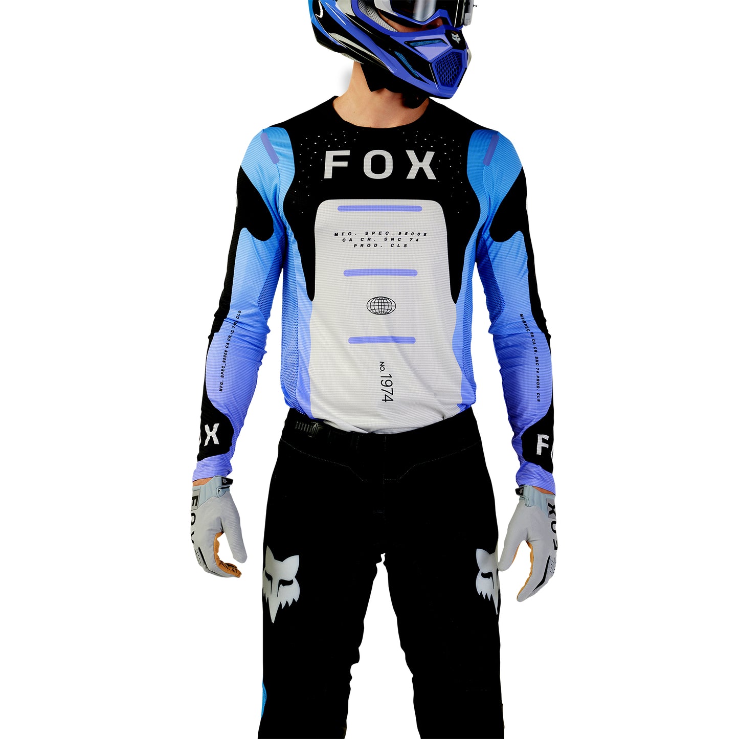 FOX 2024 FLEXAIR MAGNETIC JERSEY - BLACK/PURPLE