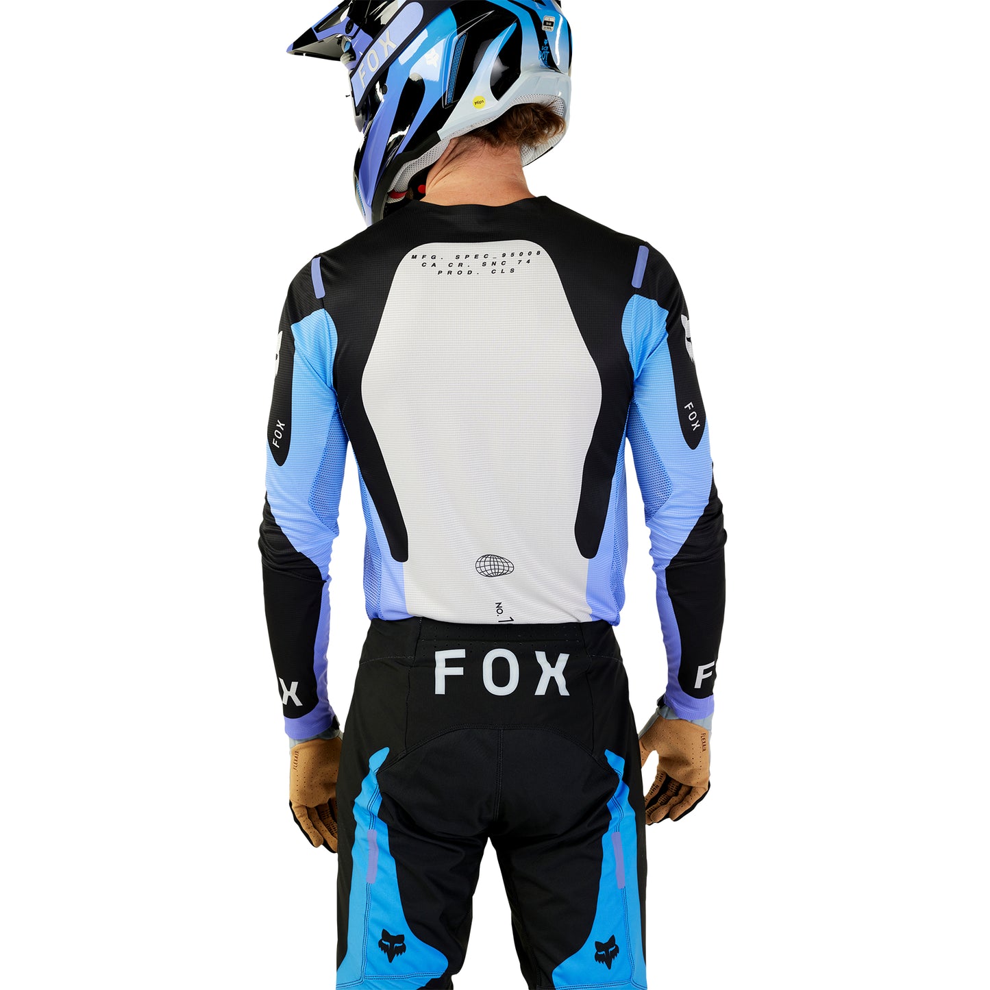 FOX 2024 FLEXAIR MAGNETIC JERSEY - BLACK/PURPLE