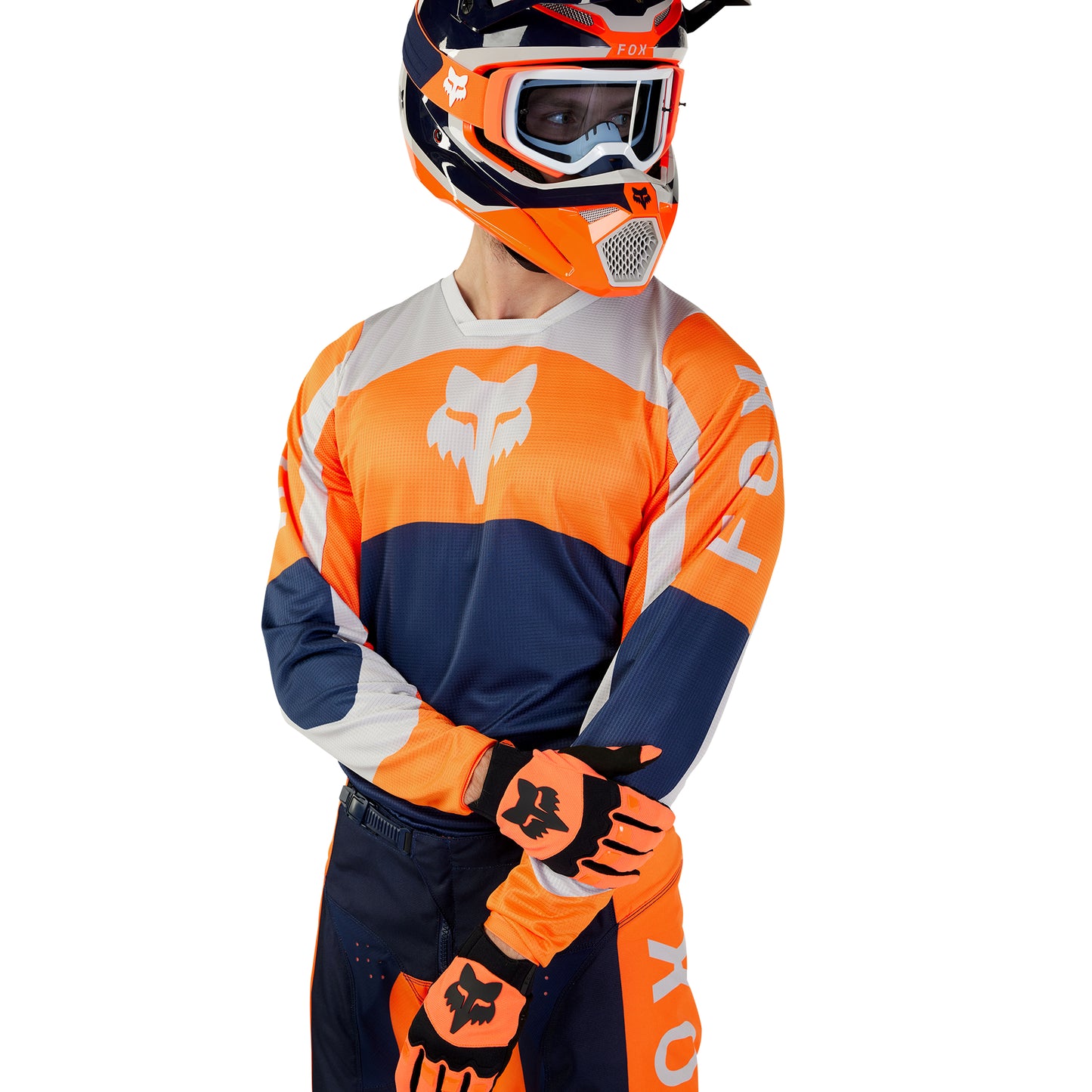 FOX 2024 180 NITRO JERSEY - FLO ORANGE