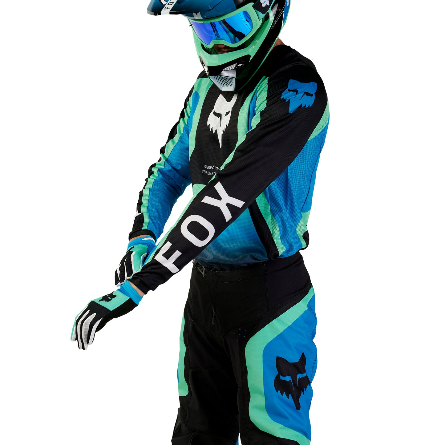 FOX 2024 180 BALLAST JERSEY - BLACK/BLUE
