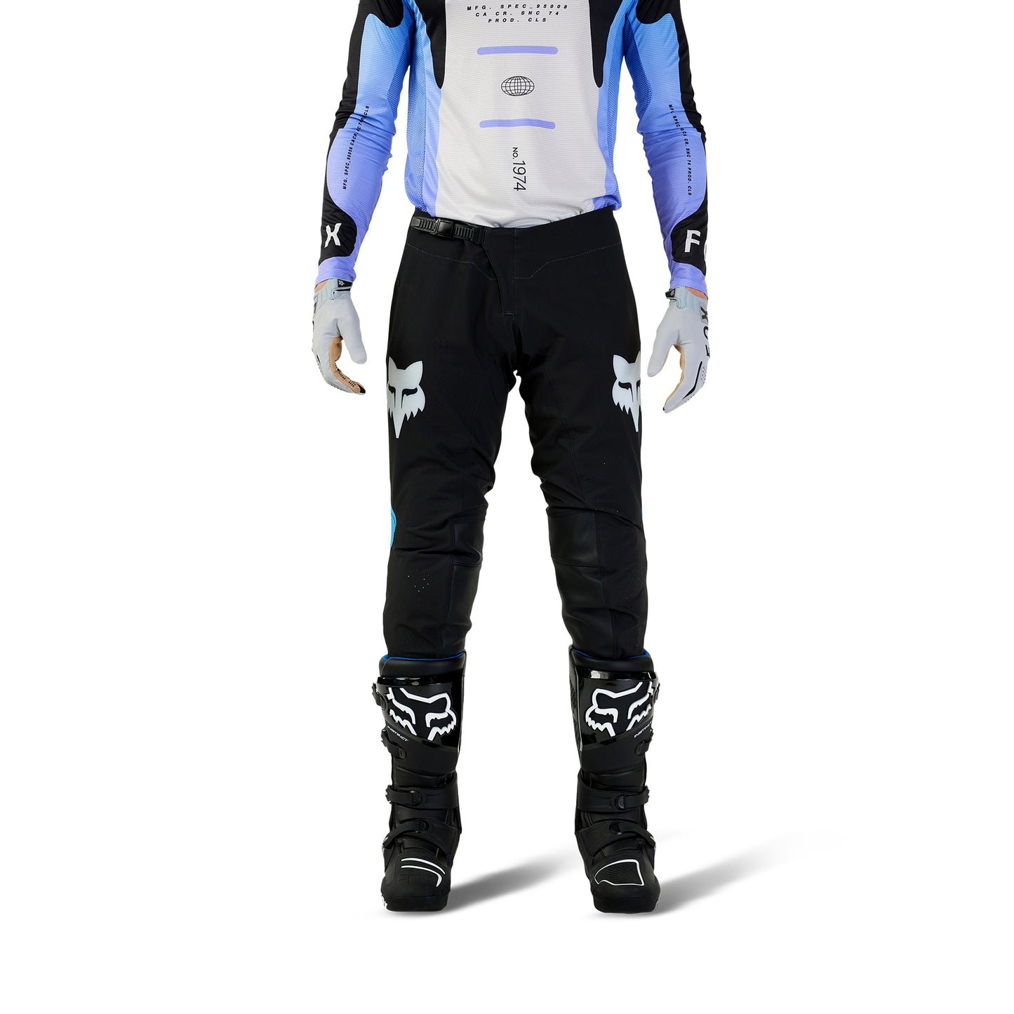 FOX 2024 FLEXAIR MAGNETIC PANTS - BLACK/PURPLE