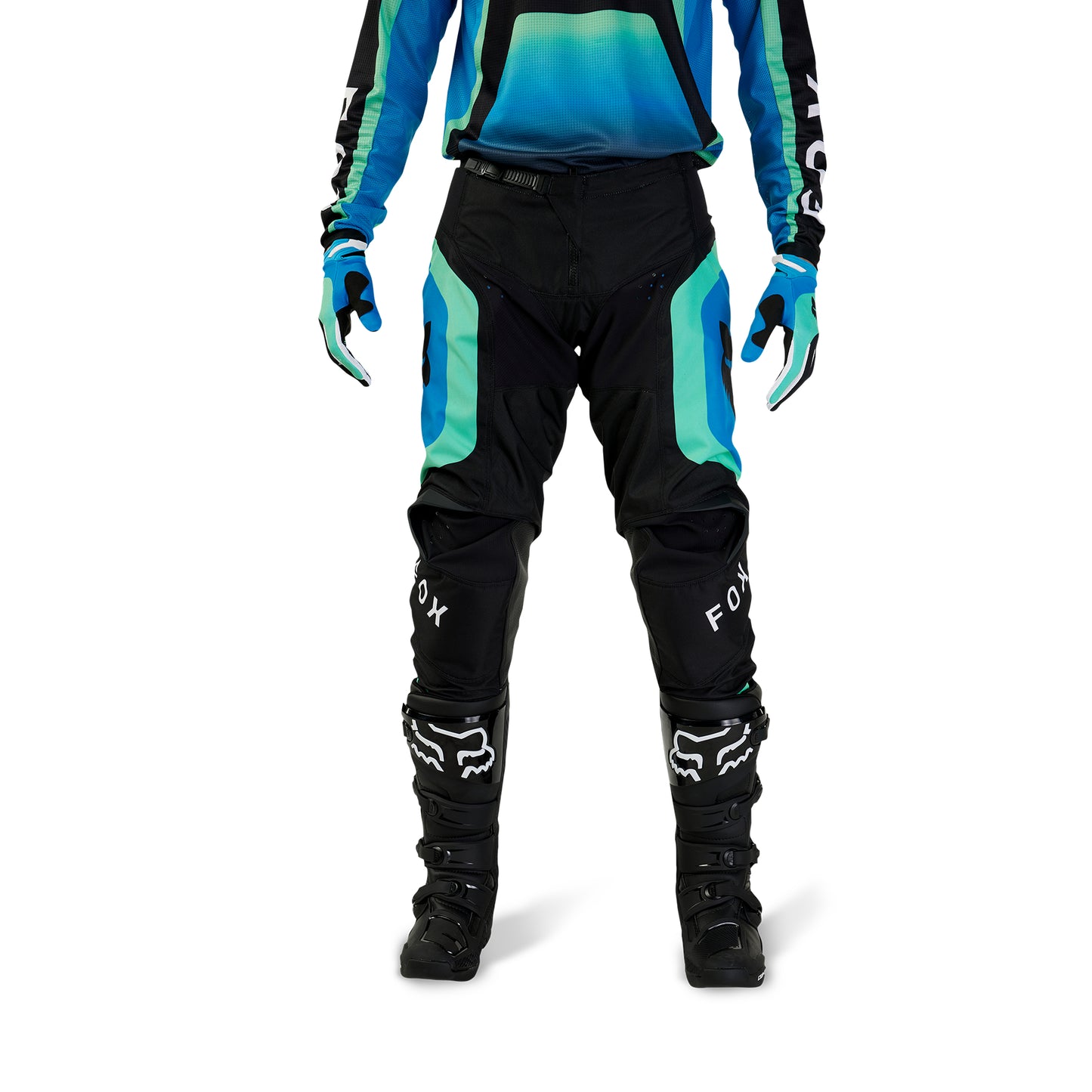 FOX 2024 180 BALLAST PANTS - BLACK/BLUE
