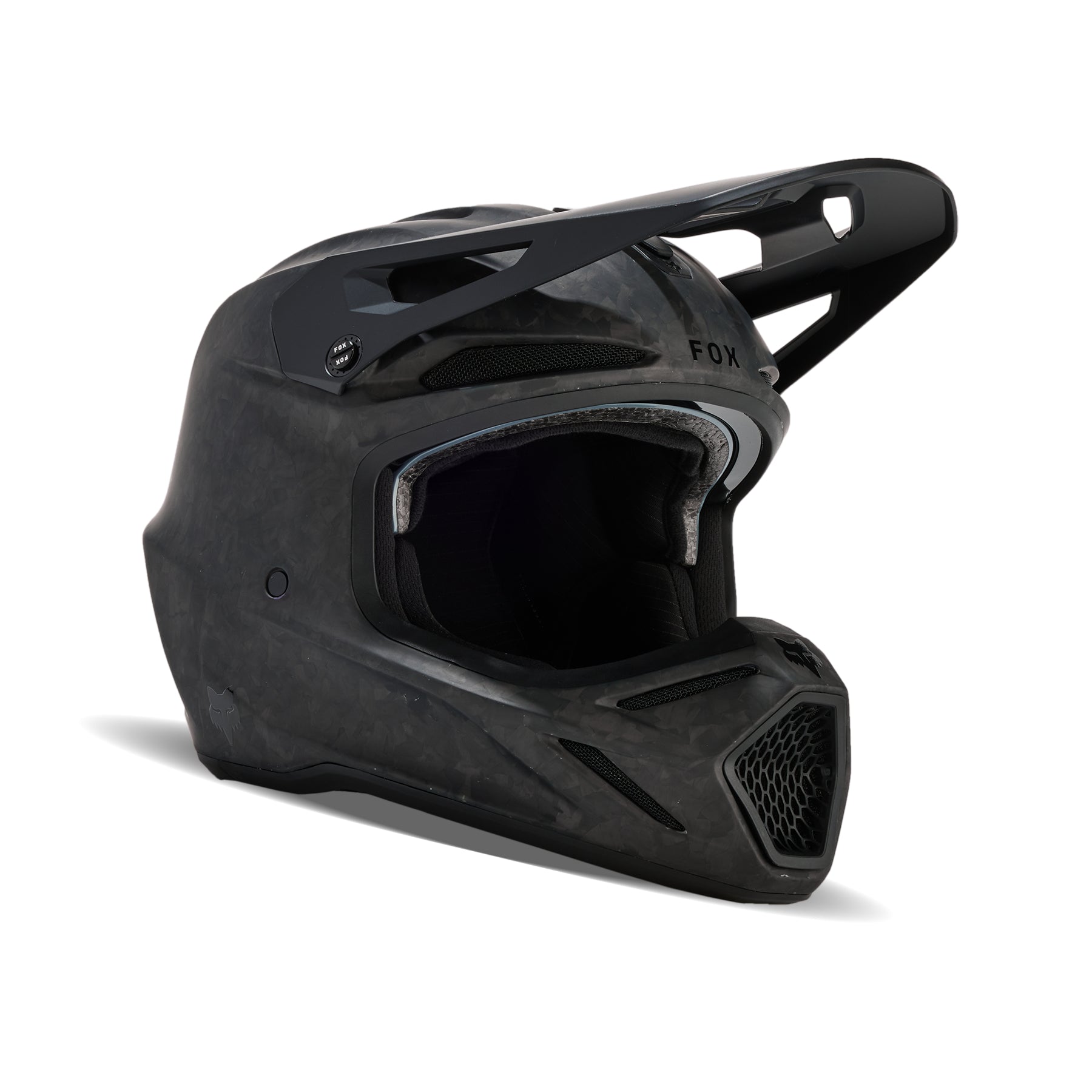 FOX 2025 V3 RS CARBON SOLID HELMET