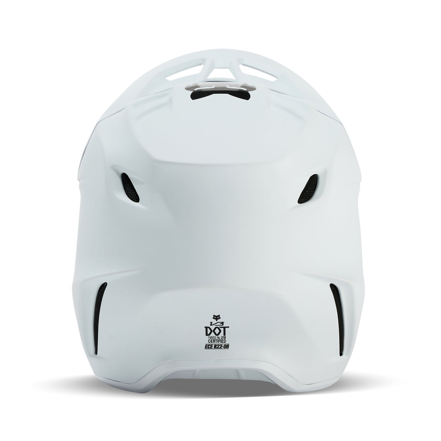 FOX 2025 V3 SOLID HELMET - MATTE WHITE