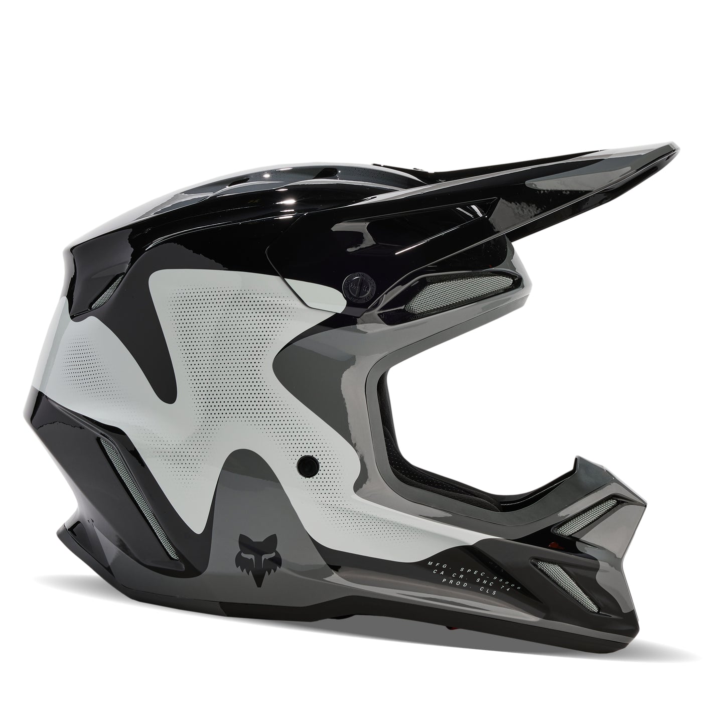FOX 2024 V3 REVISE HELMET - BLACK/GREY