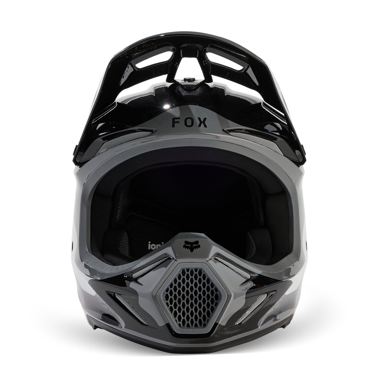 FOX 2024 V3 REVISE HELMET - BLACK/GREY