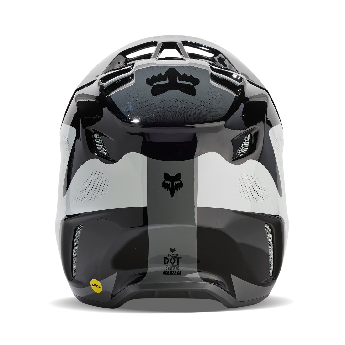 FOX 2024 V3 REVISE HELMET - BLACK/GREY