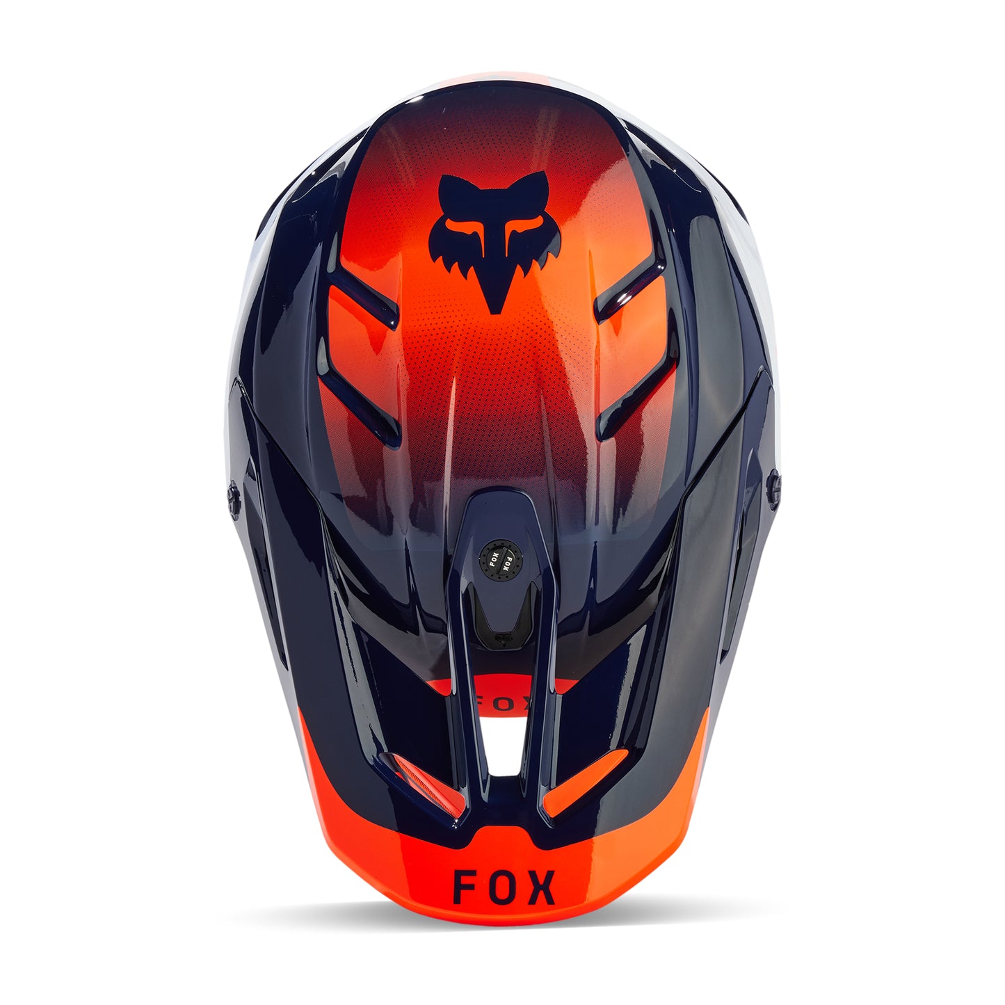FOX 2024 V3 REVISE HELMET - NAVY/ORANGE