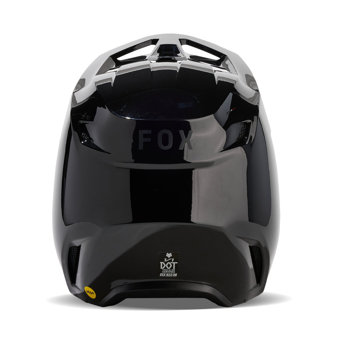 FOX 2025 V1 SOLID HELEMT - BLACK