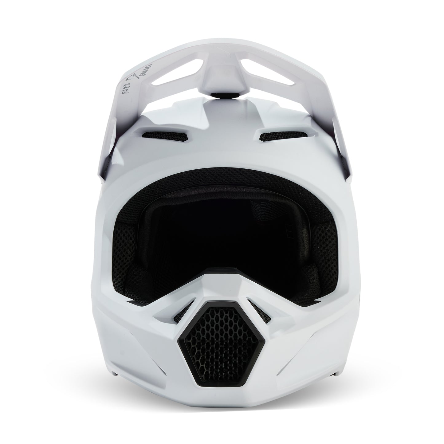 FOX 2025 V1 SOLID HELEMT - MATTE WHITE