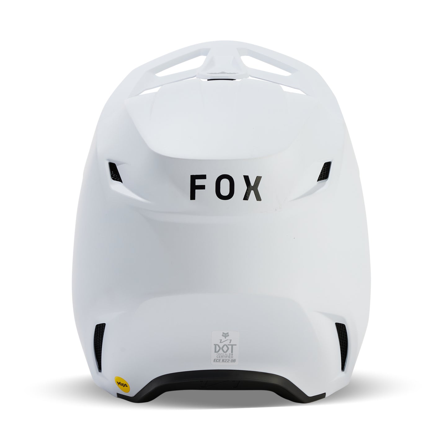 FOX 2025 V1 SOLID HELEMT - MATTE WHITE