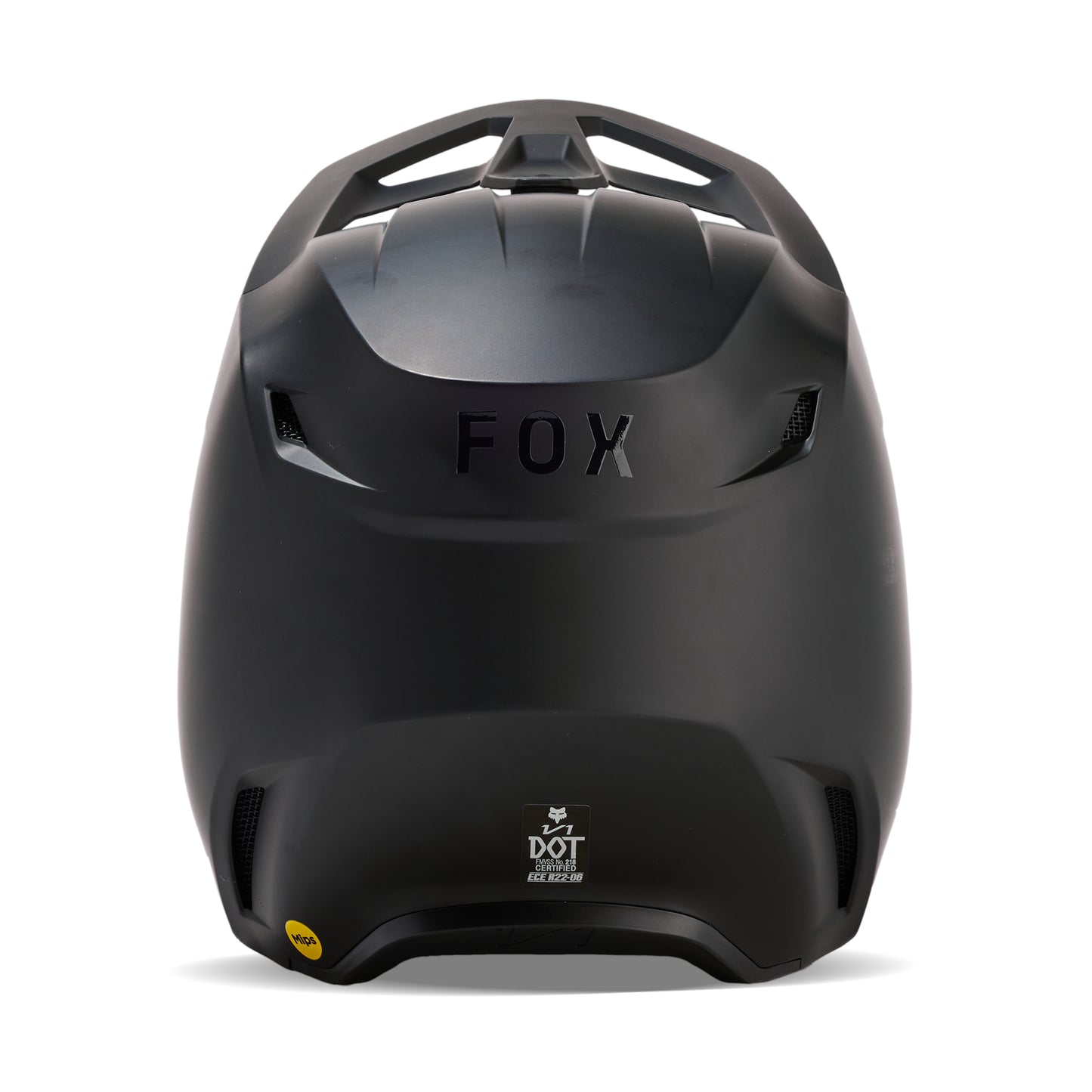 FOX 2025 V1 SOLID HELEMT - MATTE BLACK