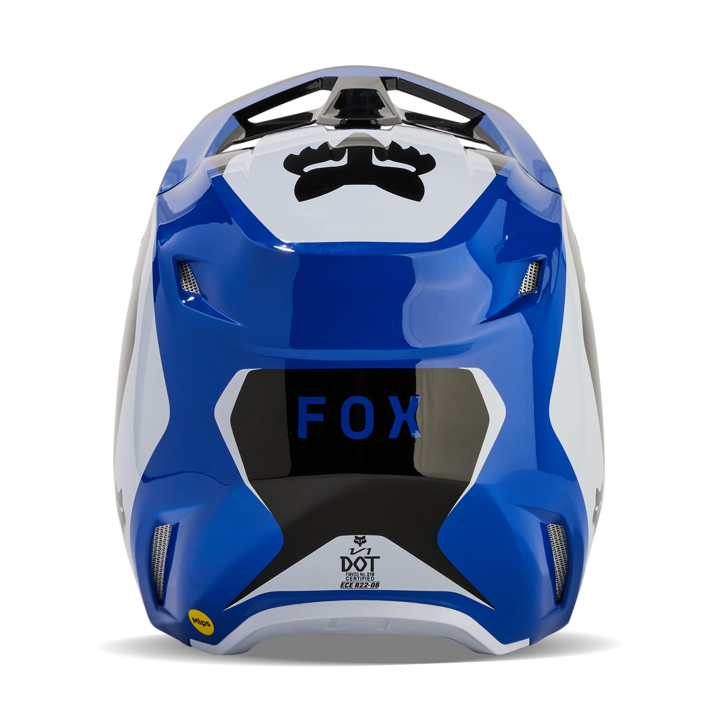 FOX 2024 V1 NITRO HELMET - BLUE