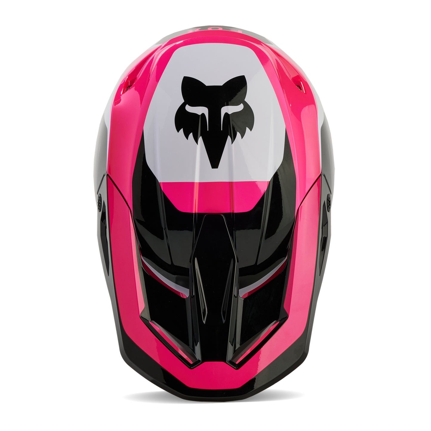 FOX 2024 V1 NITRO HELMET - BLACK/PINK