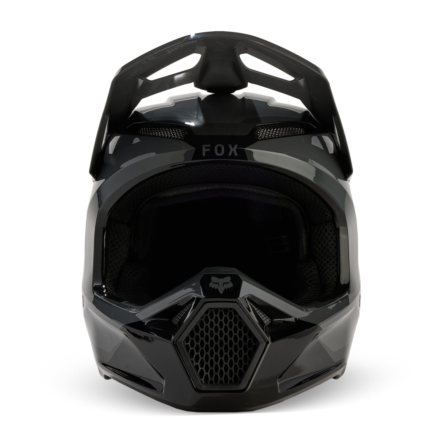 FOX 2024 V1 NITRO HELMET - DARK SHADOW