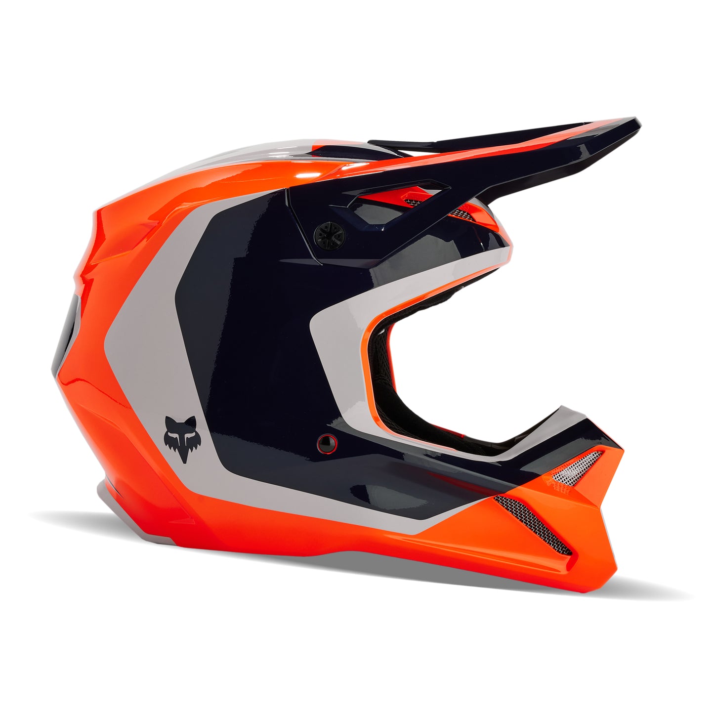 FOX 2024 V1 NITRO HELMET - FLO ORANGE