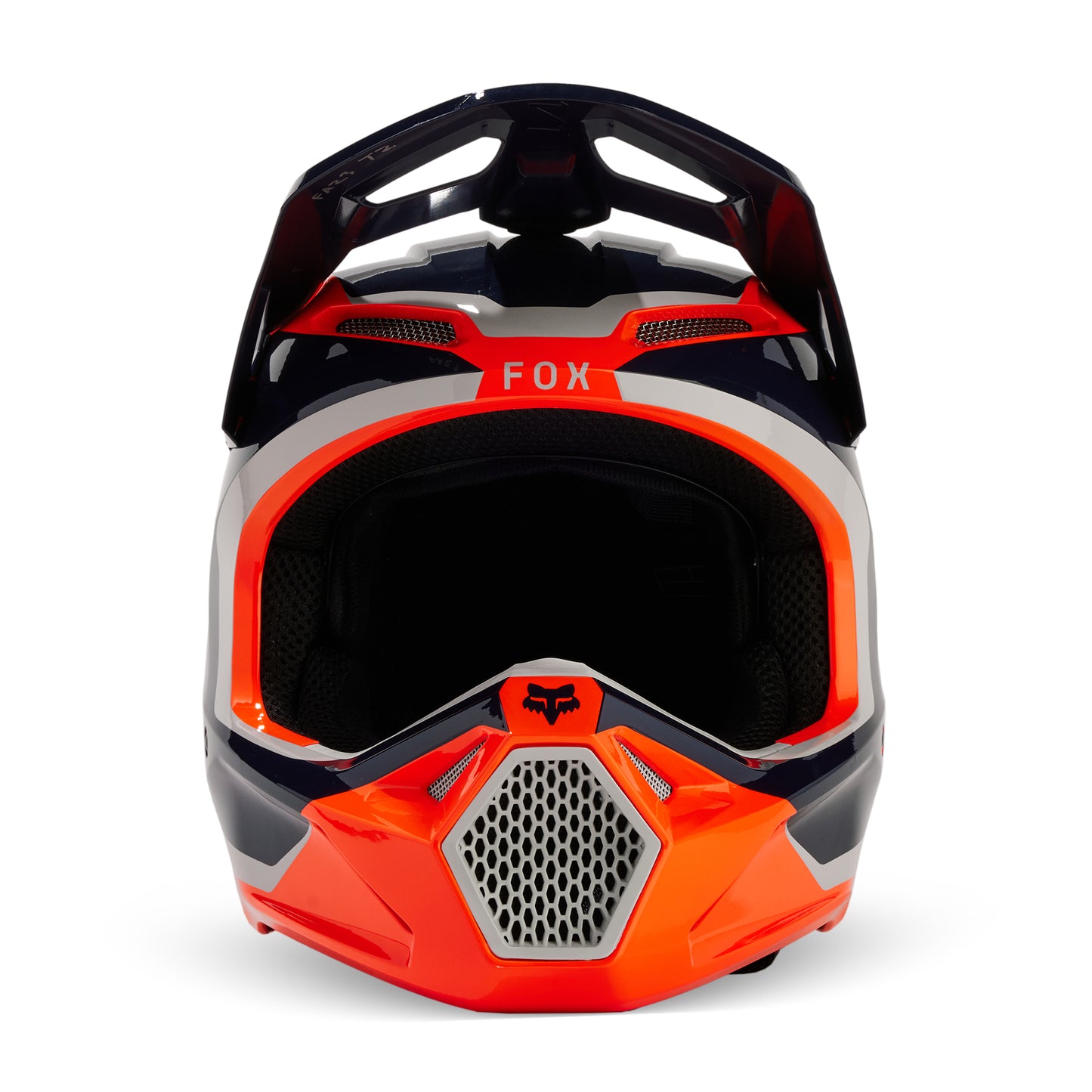 FOX 2024 V1 NITRO HELMET - FLO ORANGE