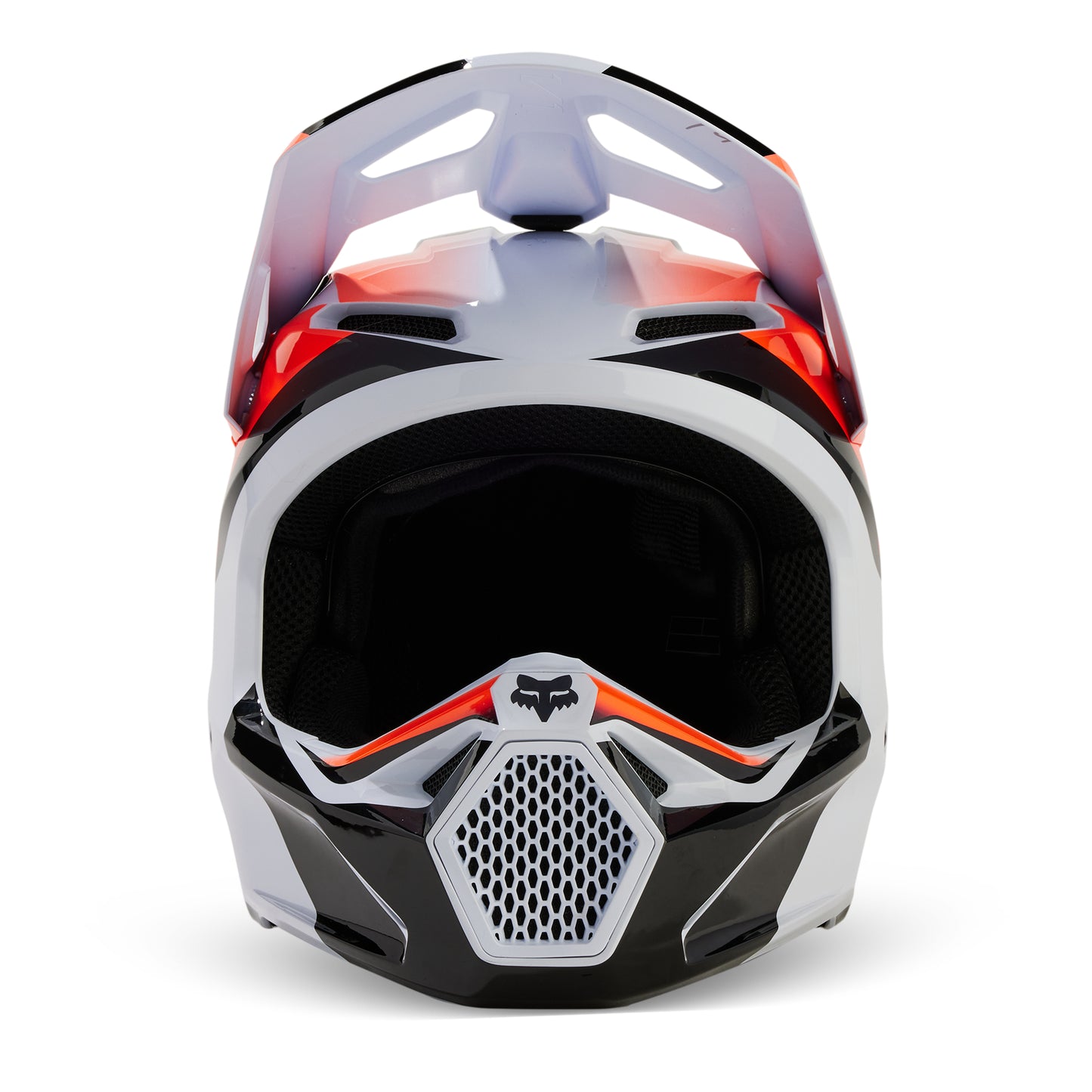 FOX 2024 V1 STREAK HELMET - WHITE