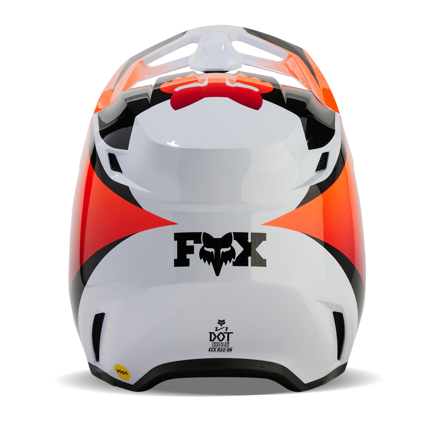 FOX 2024 V1 STREAK HELMET - WHITE