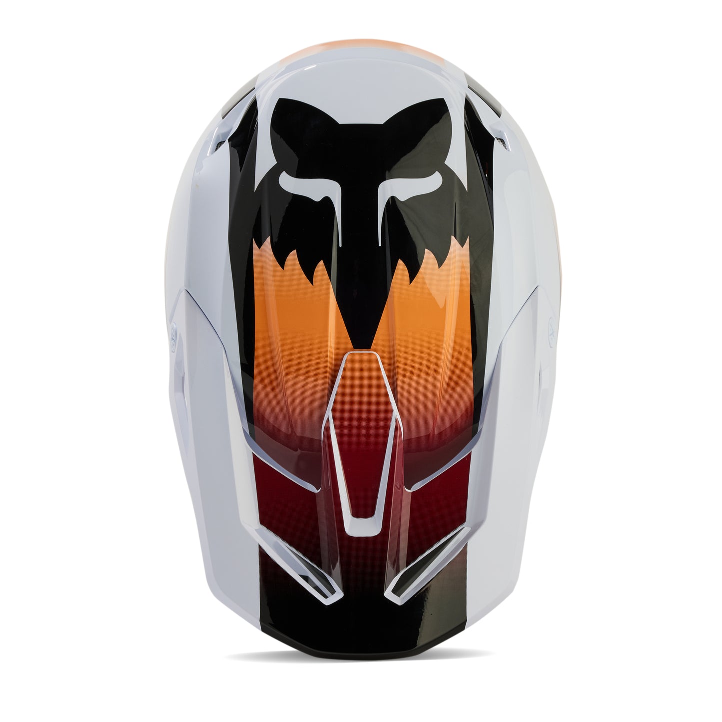 FOX 2024 V1 FLORA HELMET - WHITE/BLACK