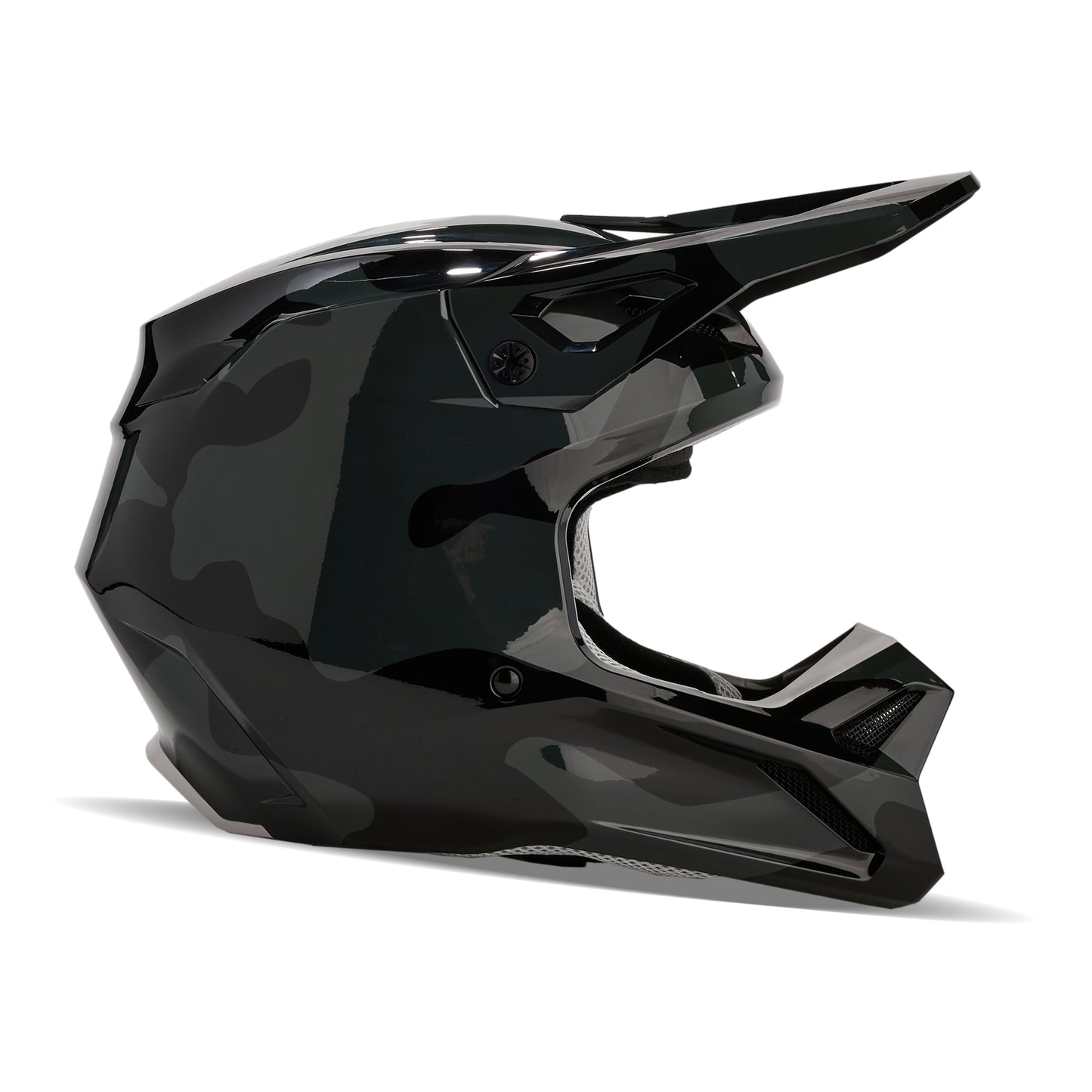 FOX 2025 V1 BNKR HELMET - BLACK CAMO