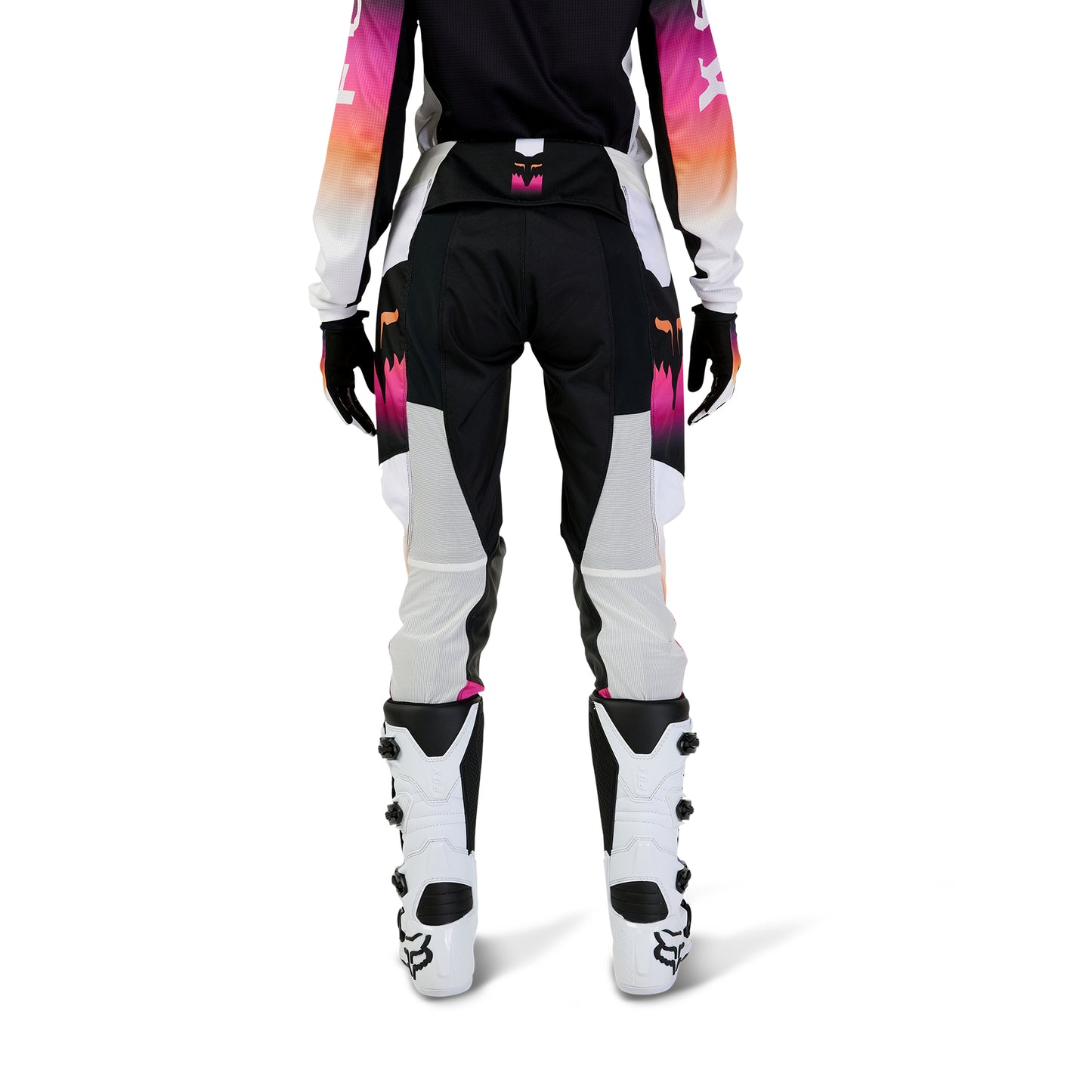 FOX 2024 WOMENS 180 FLORA PANTS - BLACK/PINK