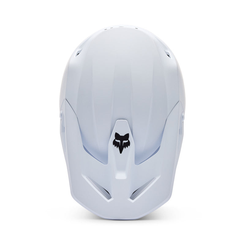 FOX 2026 YOUTH V1 SOLID HELMET - MATTE WHITE
