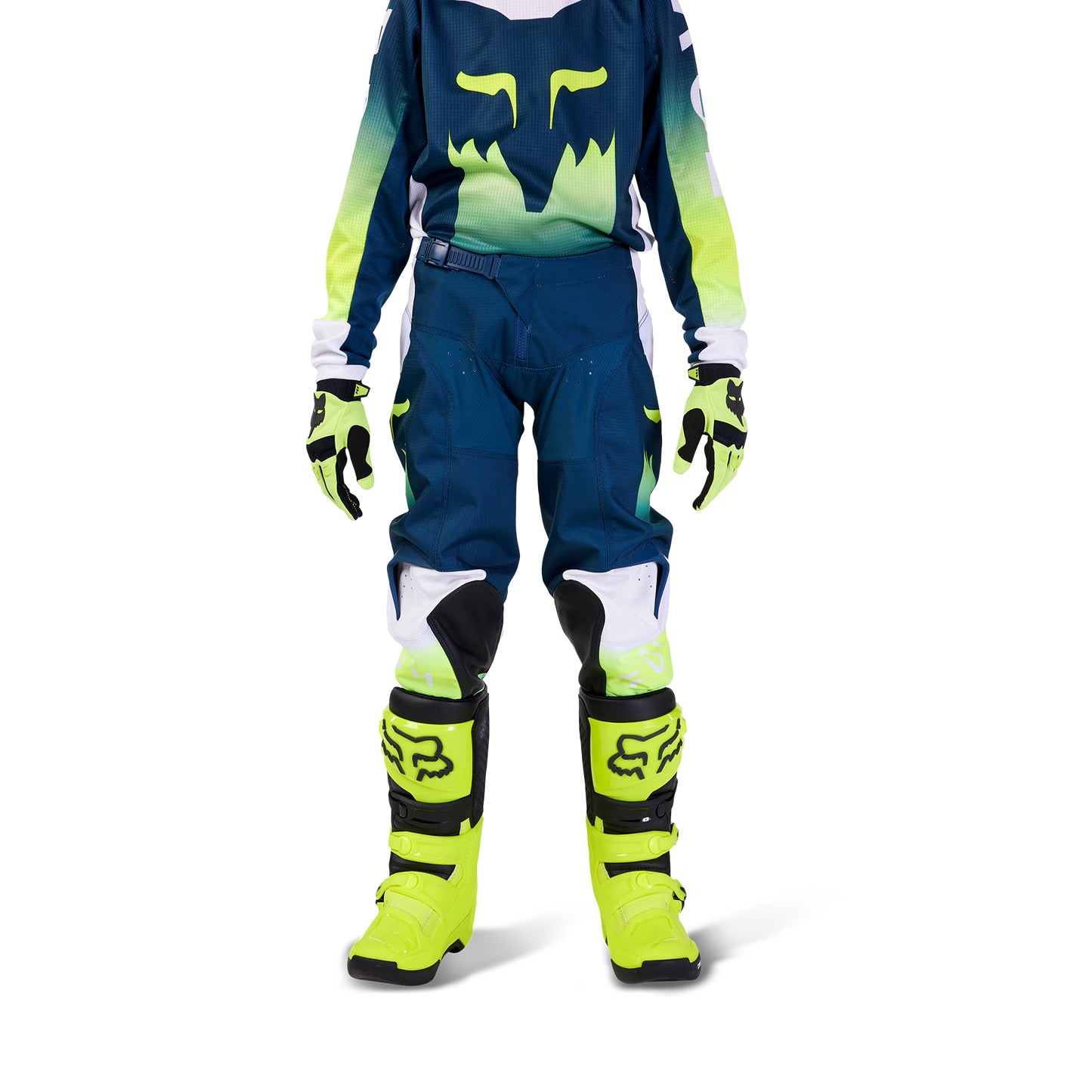 FOX 2024 YOUTH 180 FLORA PANTS - DARK INDIGO